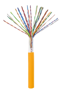 Кабель UTP 25PR 24AWG CAT5 Netlan, LSZH, 305 м