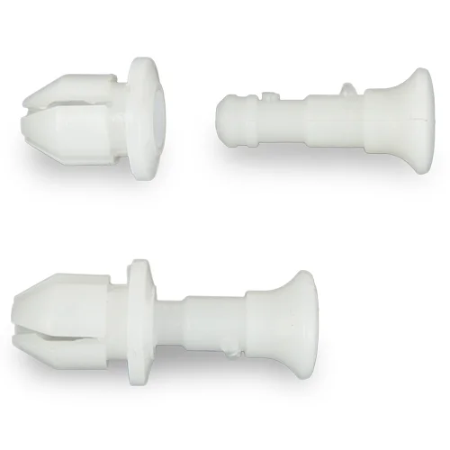 Защелка для панелей, 1 пара, белая